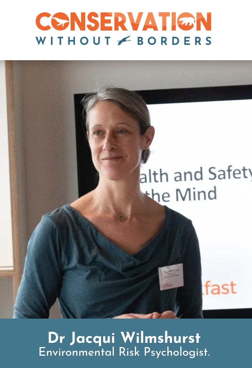 Conservation Without Borders - Dr Jacqui Wilmshurst 